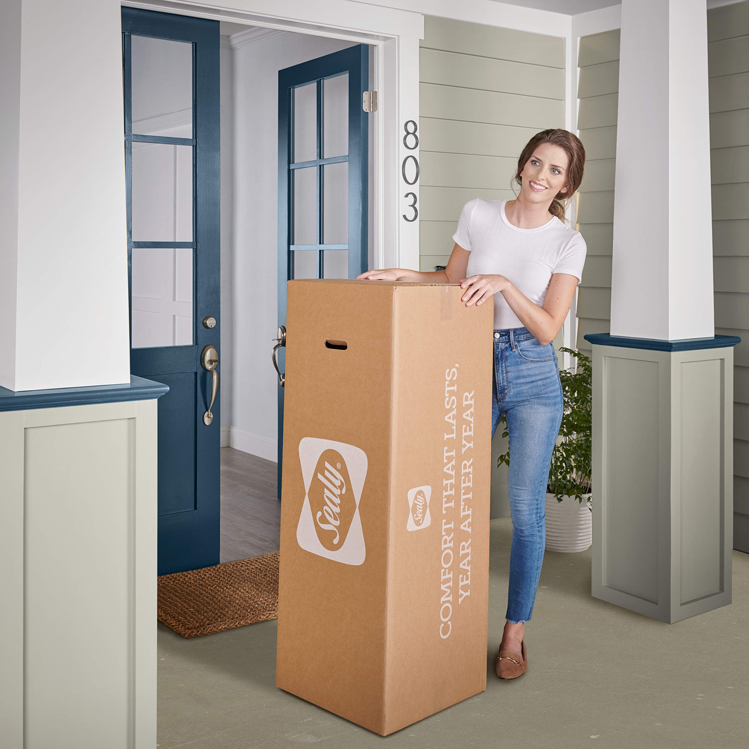 Sealy 12" Memory Foam Bed in a Box, Queen - Image 4