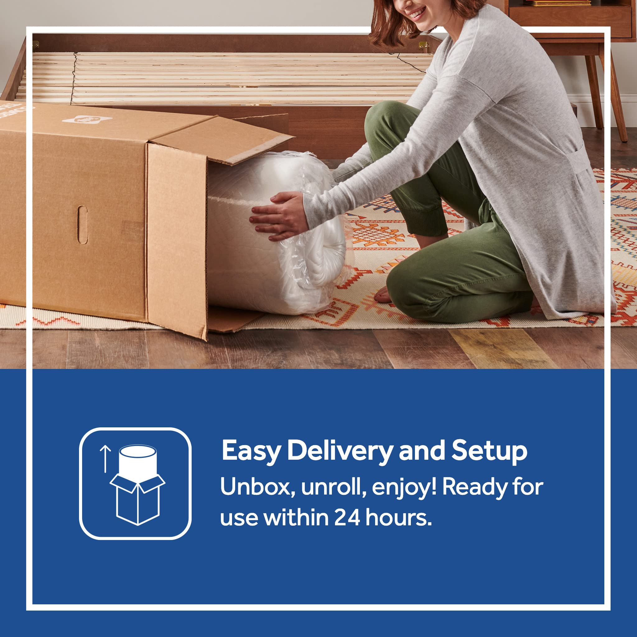 Sealy 12" Memory Foam Bed in a Box, Queen - Image 9