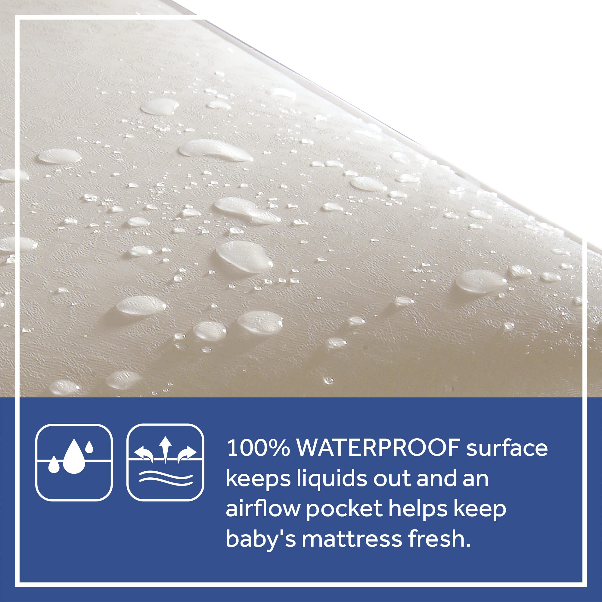 Sealy Baby Firm Rest Antibacterial 2 Stage Waterproof Crib Mattress plus Toddler Bed Fit, 204 Steel Coils, Non Toxic, GREENGUARD Gold Certified, Safety & Quality Tested, Made in USA, 52"X28" - Image 7