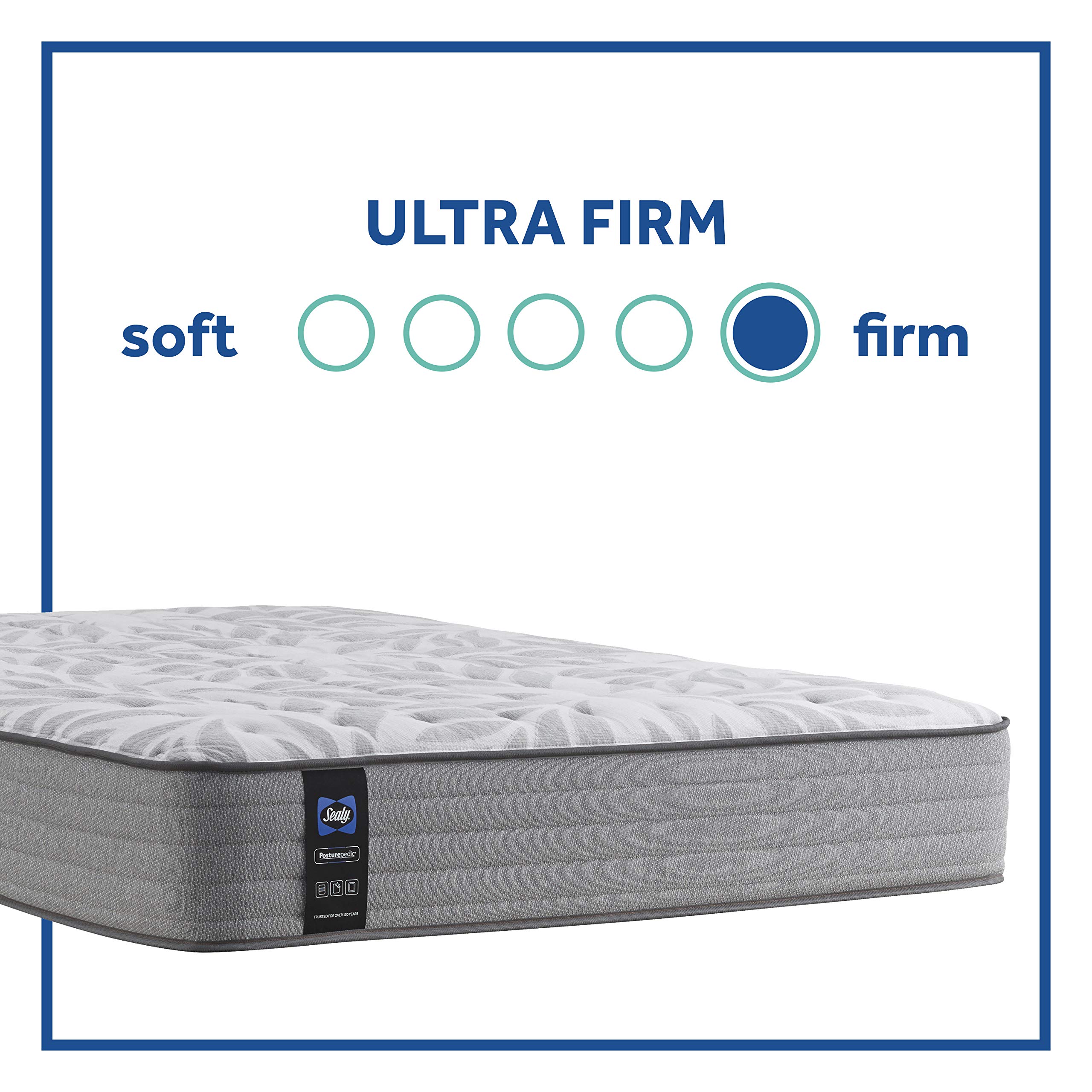 Sealy Posturepedic Spring Silver Pine Ultra Firm Feel Mattress and 9-Inch Foundation, Queen - Image 3