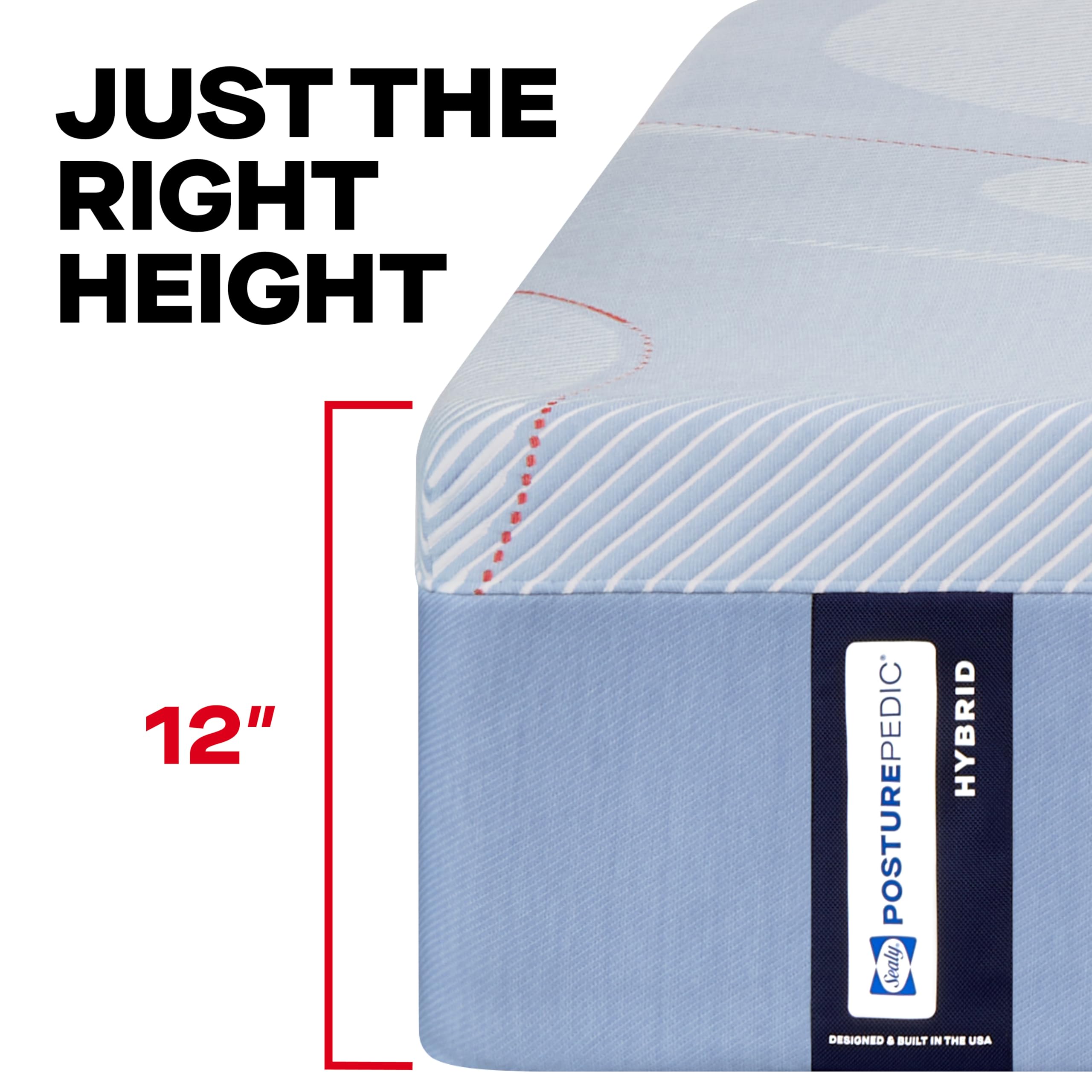 Sealy Posturepedic® Fayette 12" Firm Tight Top Hybrid Mattress - Queen - Image 11