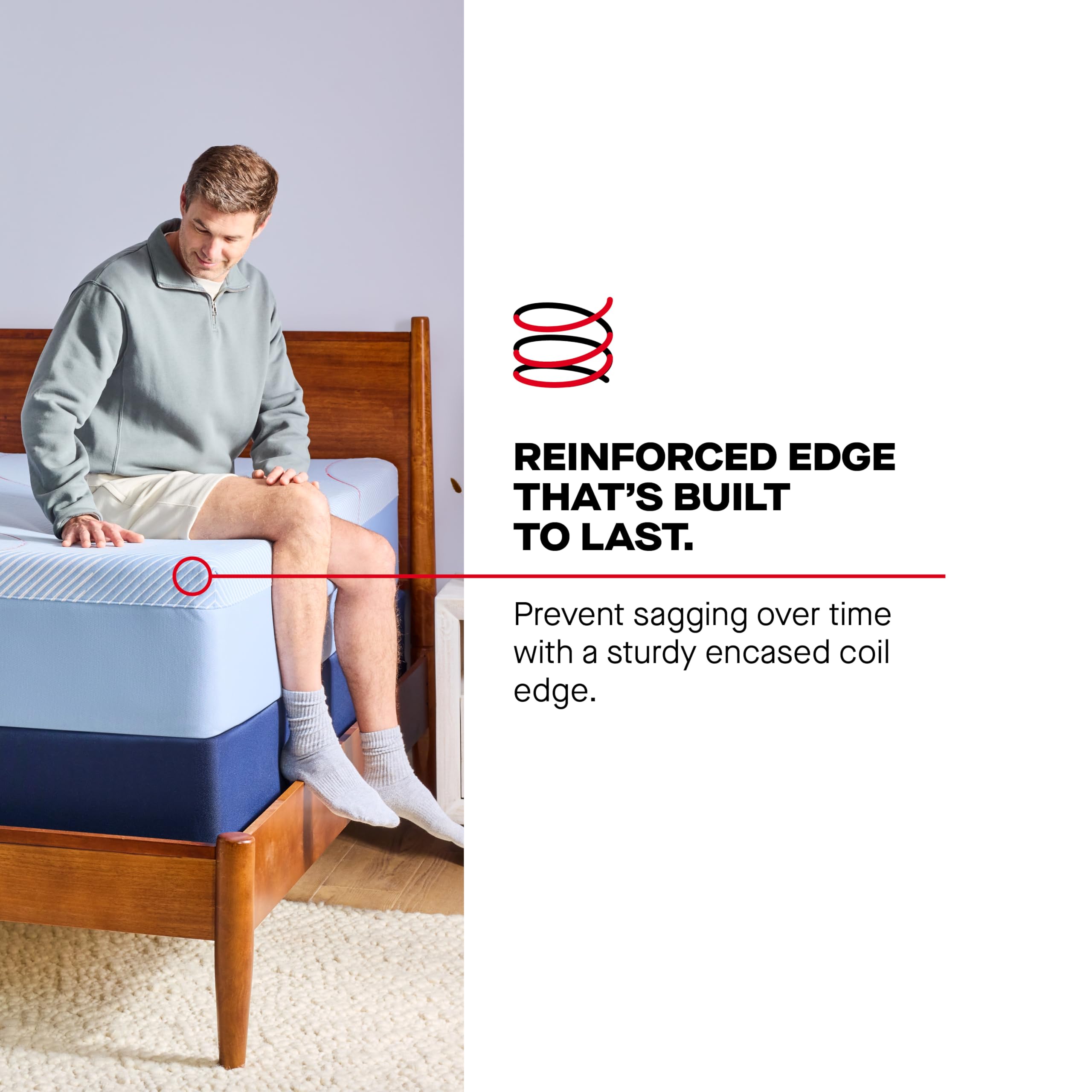 Sealy Posturepedic® Fayette 12" Firm Tight Top Hybrid Mattress - Queen - Image 8