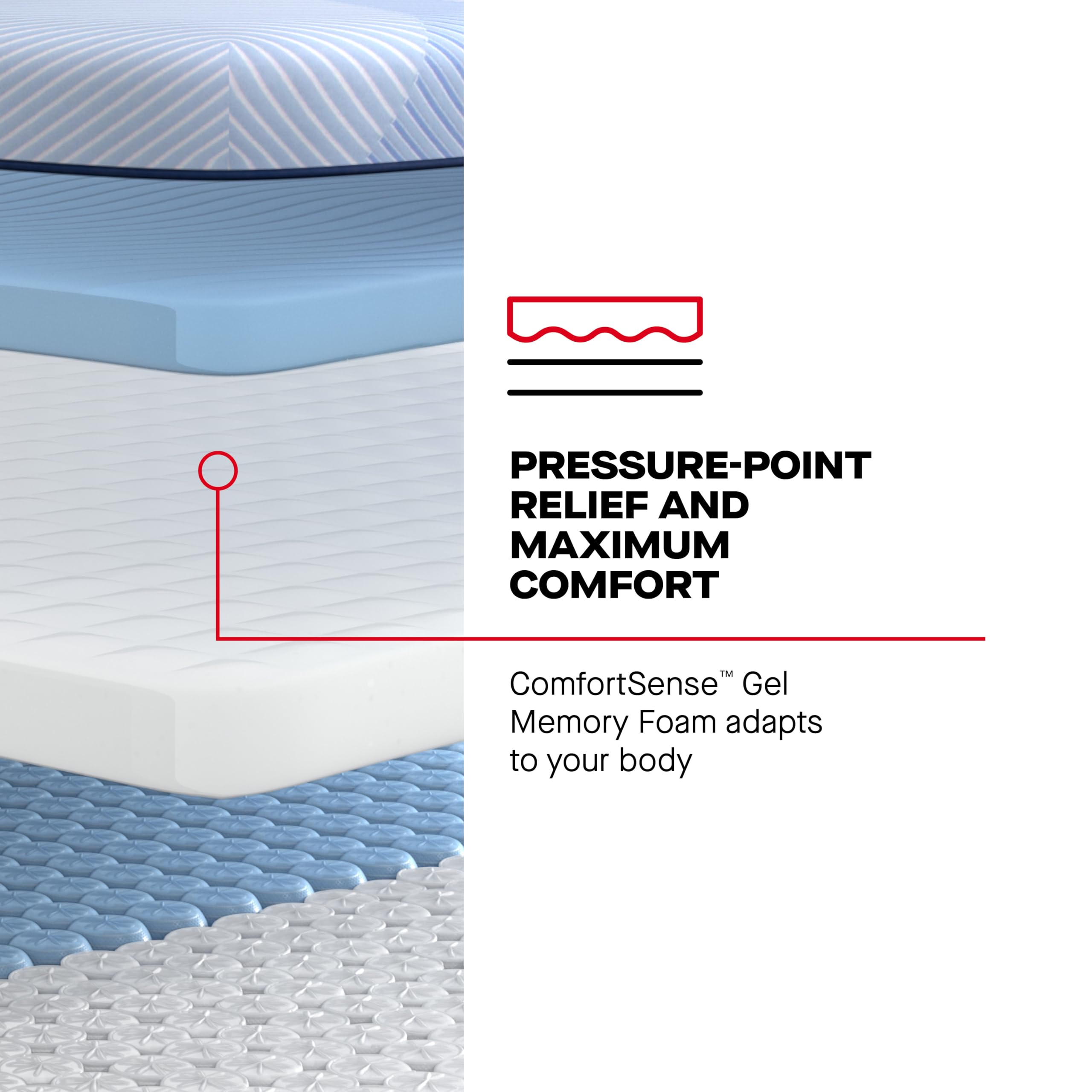 Sealy Posturepedic® Plus Glenshaw 13" Medium Tight Top Hybrid Mattress - Queen - Image 10