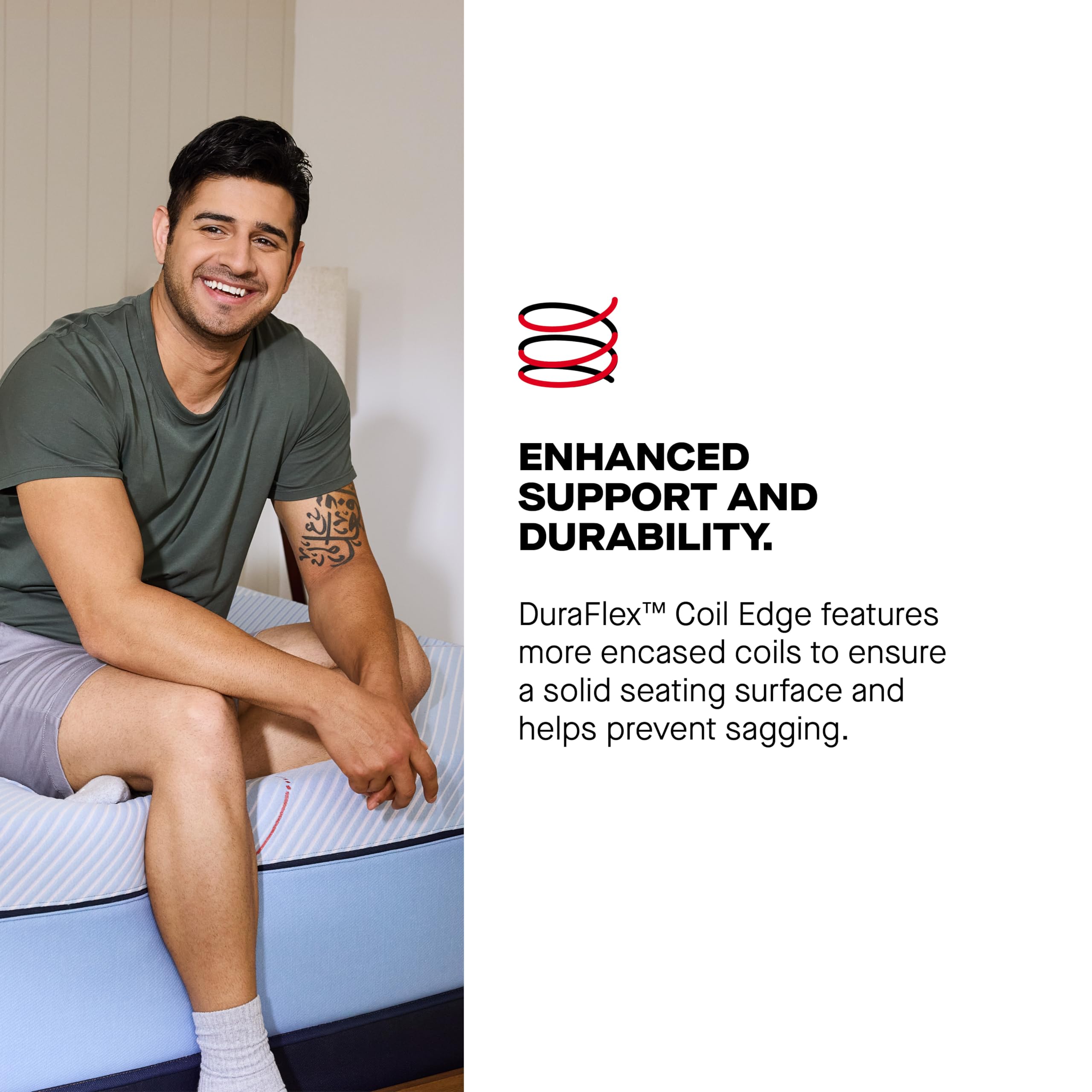 Sealy Posturepedic® Plus Glenshaw 13" Medium Tight Top Hybrid Mattress - Queen - Image 9