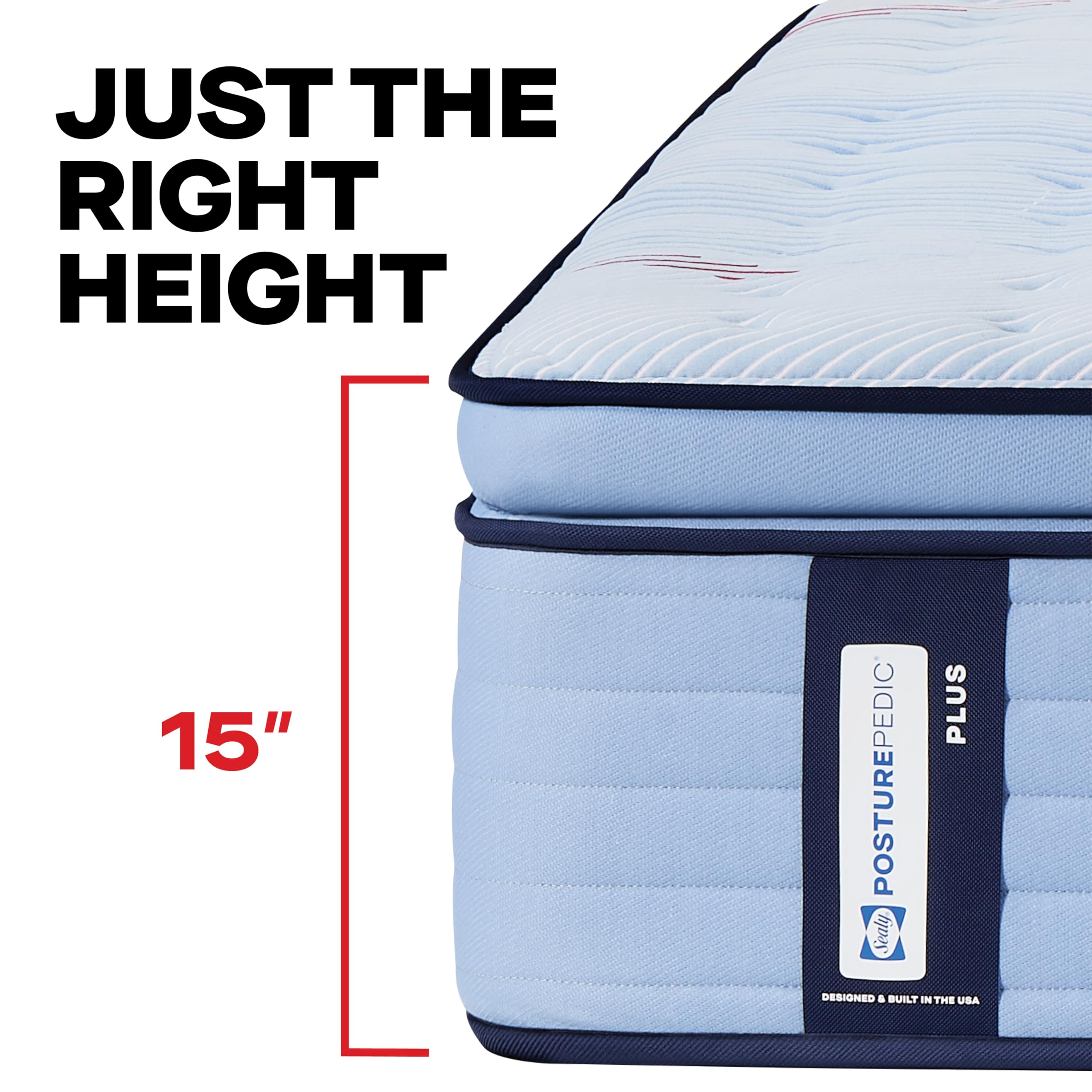 Sealy Posturepedic® Plus Glenshaw 15" Firm Pillowtop Innerspring Mattress - Queen - Image 13