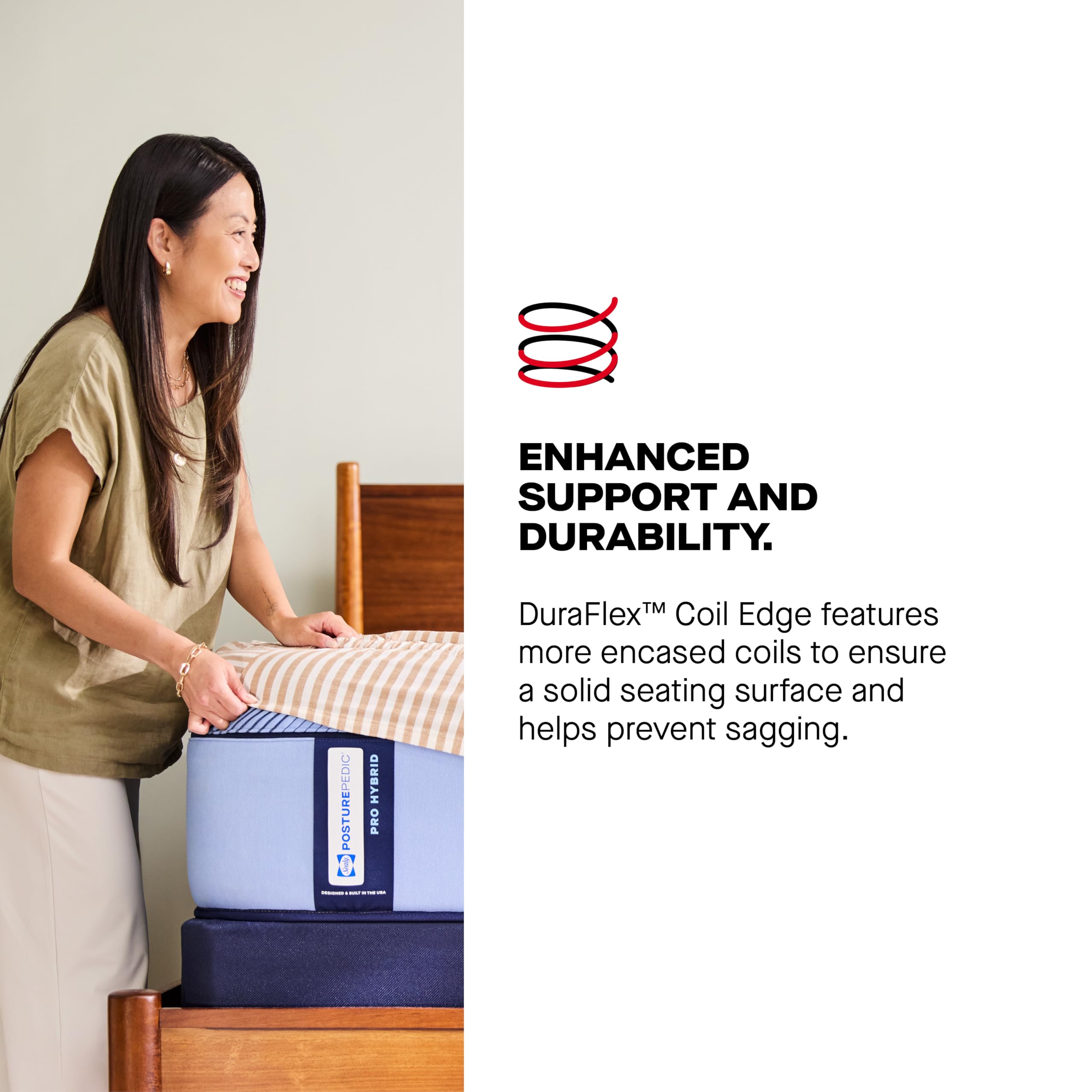 Sealy Posturepedic® Pro Haverford 13" Firm Tight Top Hybrid Mattress - Queen - Image 10