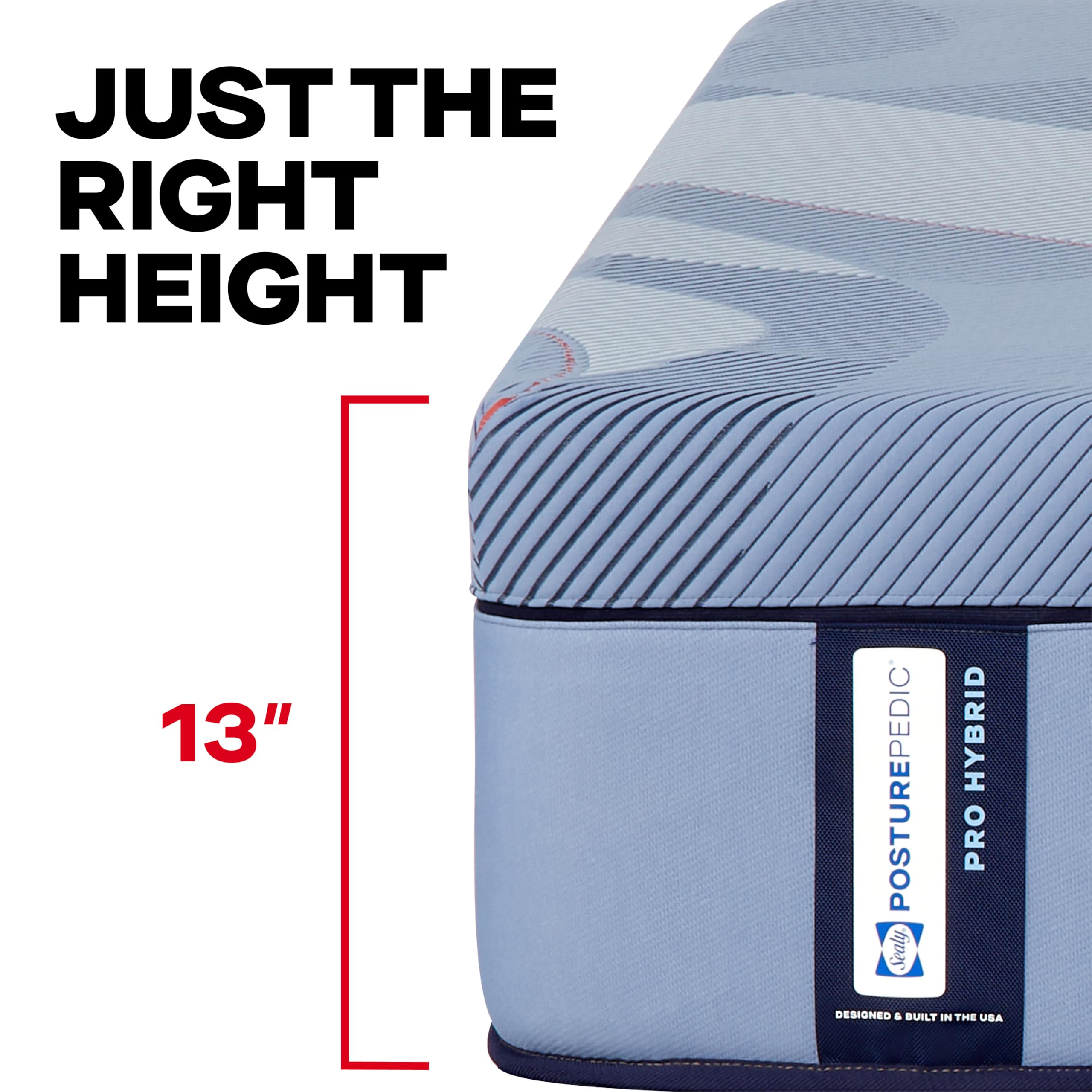 Sealy Posturepedic® Pro Haverford 13" Firm Tight Top Hybrid Mattress - Queen - Image 15