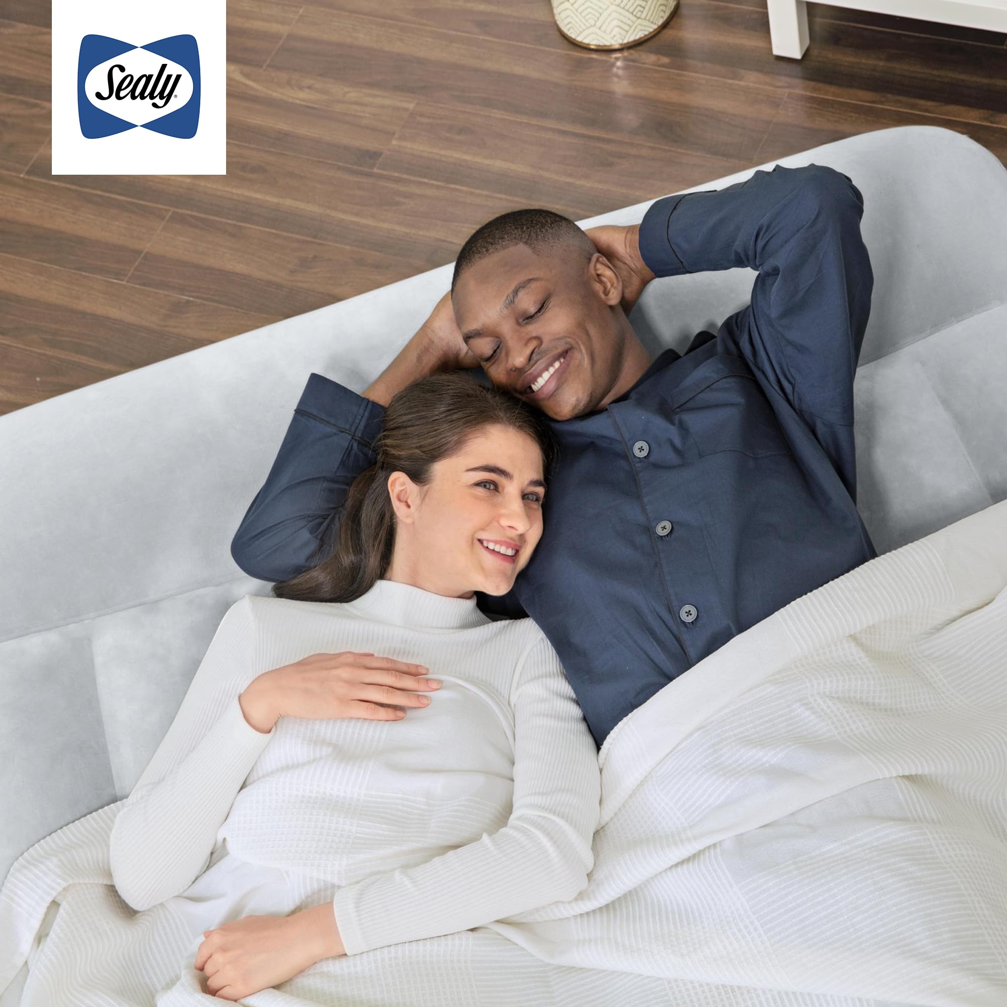 Sealy Tritech 16” Inflatable Air Mattress Bed with Built-in Pump, Storage Bag, and Repair Patch for Indoor and Outdoor Use, Queen - Image 9