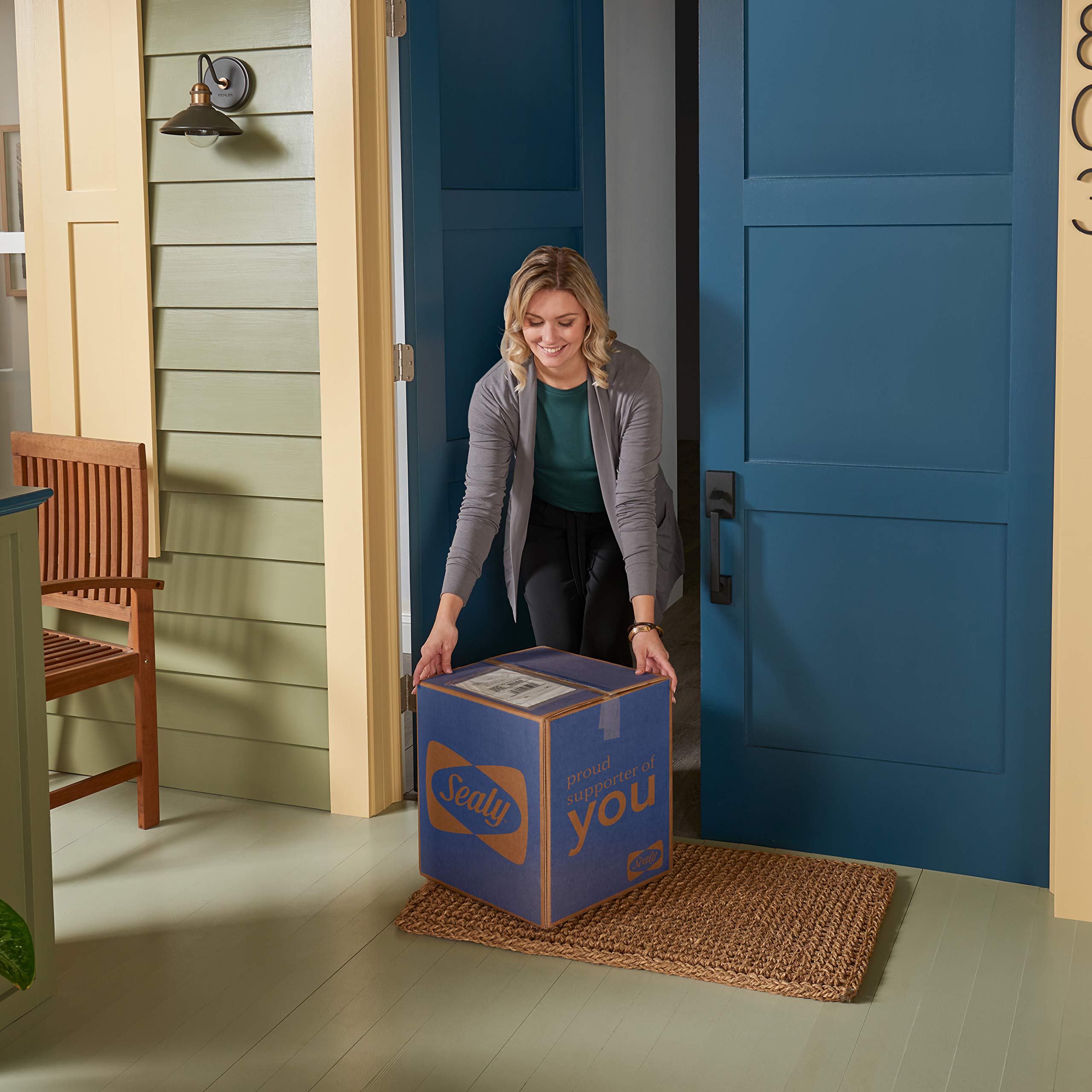 Sealy TrueForm 3" Memory Foam Mattress Topper, Full - Image 7